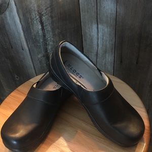 KLOGS black leather clog